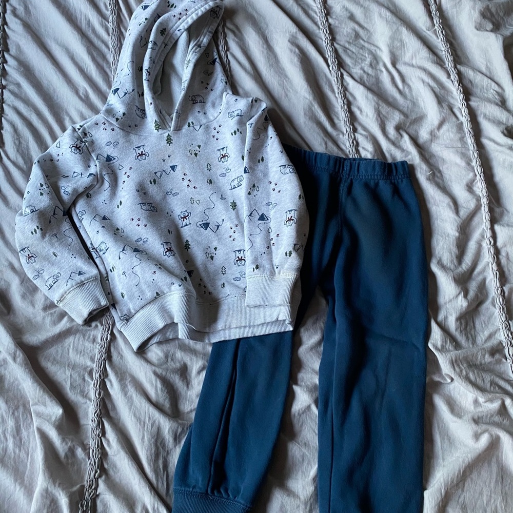 Two-Piece Hooded Set